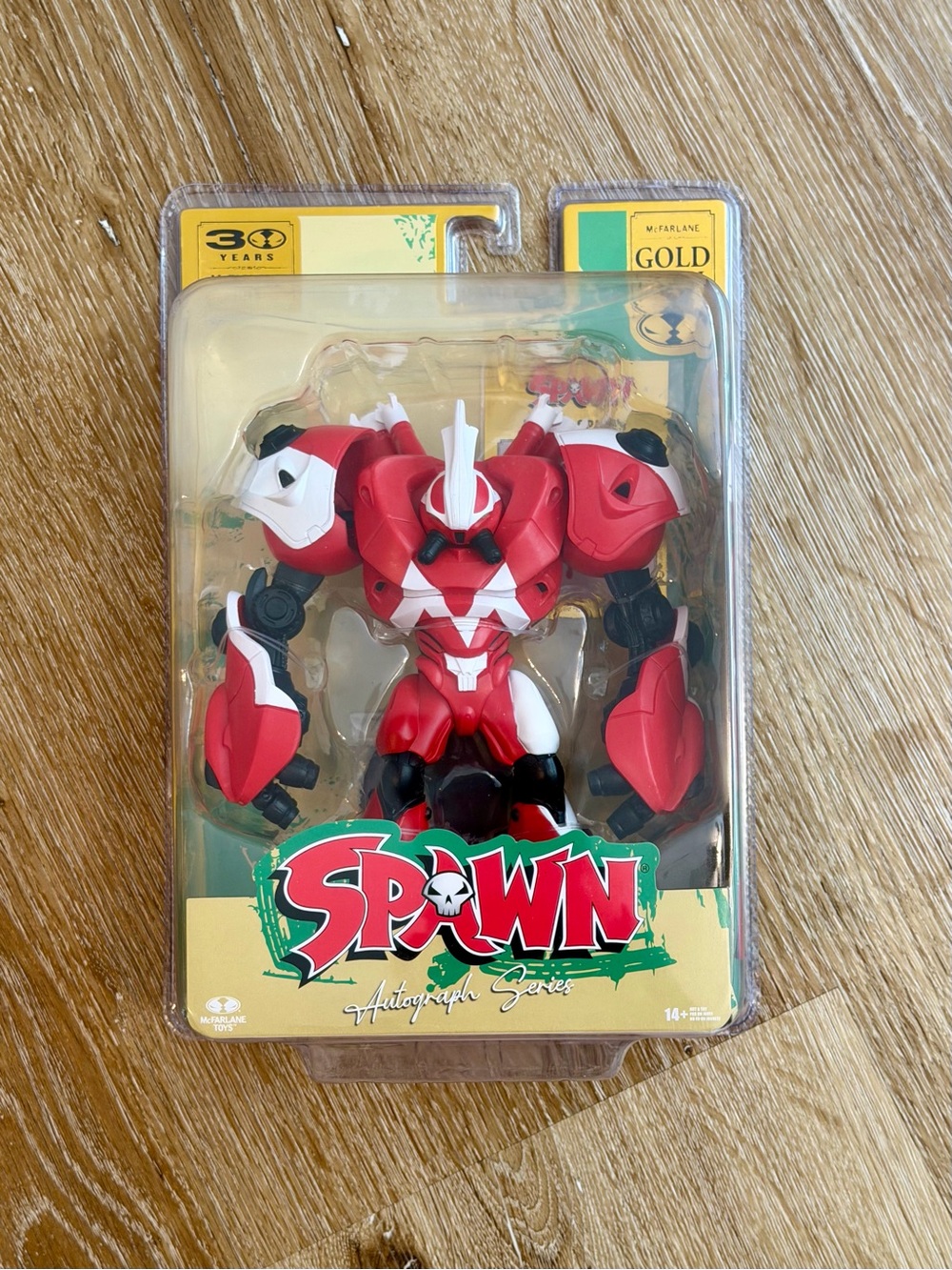 Spawn Gold Series Red & White Action Figure -